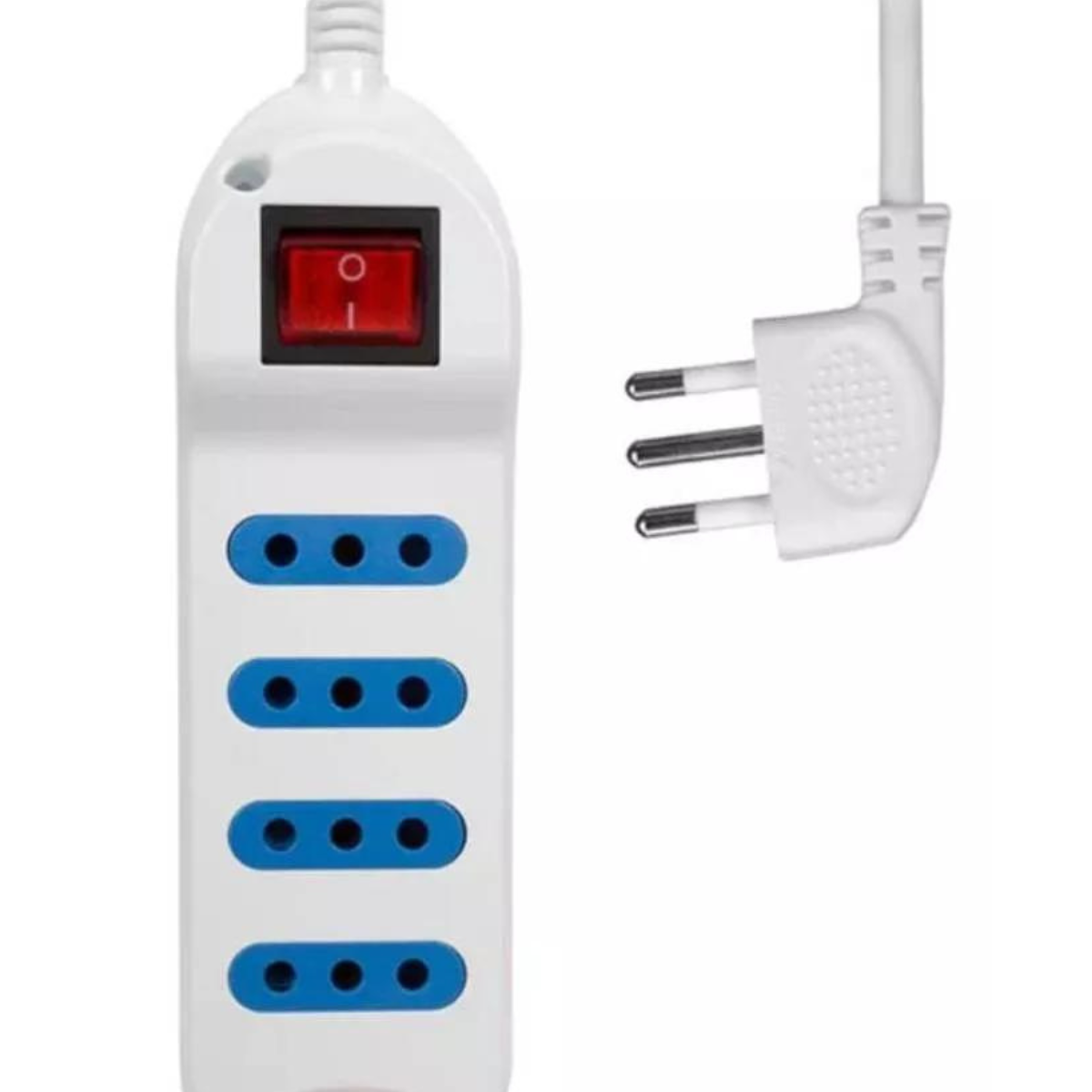 Regleta de 6 tomas con cable de 3 metros