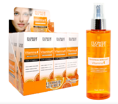 TóNico Facial Refrescante Con Vitamina C